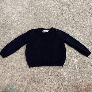 Best Co. baby knit sweater blue 18M
